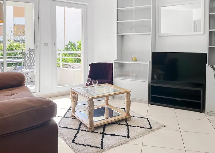 Apartamento Agreable Detente Au Soleil A - Wifi - Parking Prive Antibes